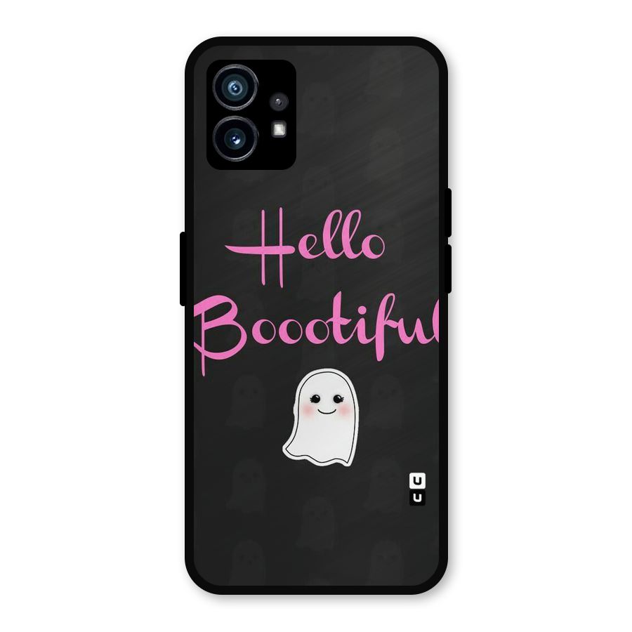 Boootiful Metal Back Case for Nothing Phone 1