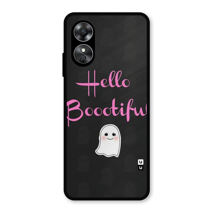 Boootiful Metal Back Case for Oppo A17
