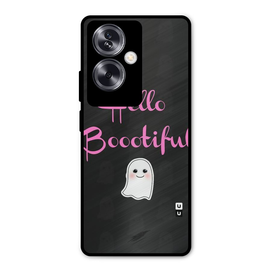 Boootiful Metal Back Case for Oppo A79 5G