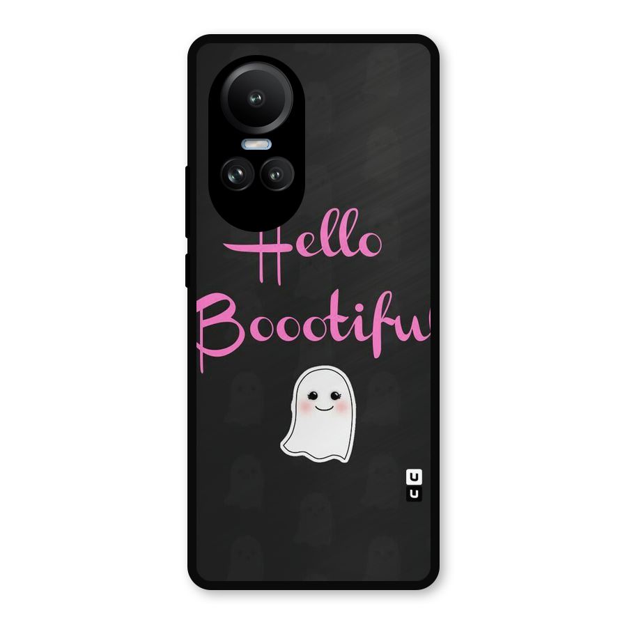 Boootiful Metal Back Case for Oppo Reno10 Pro
