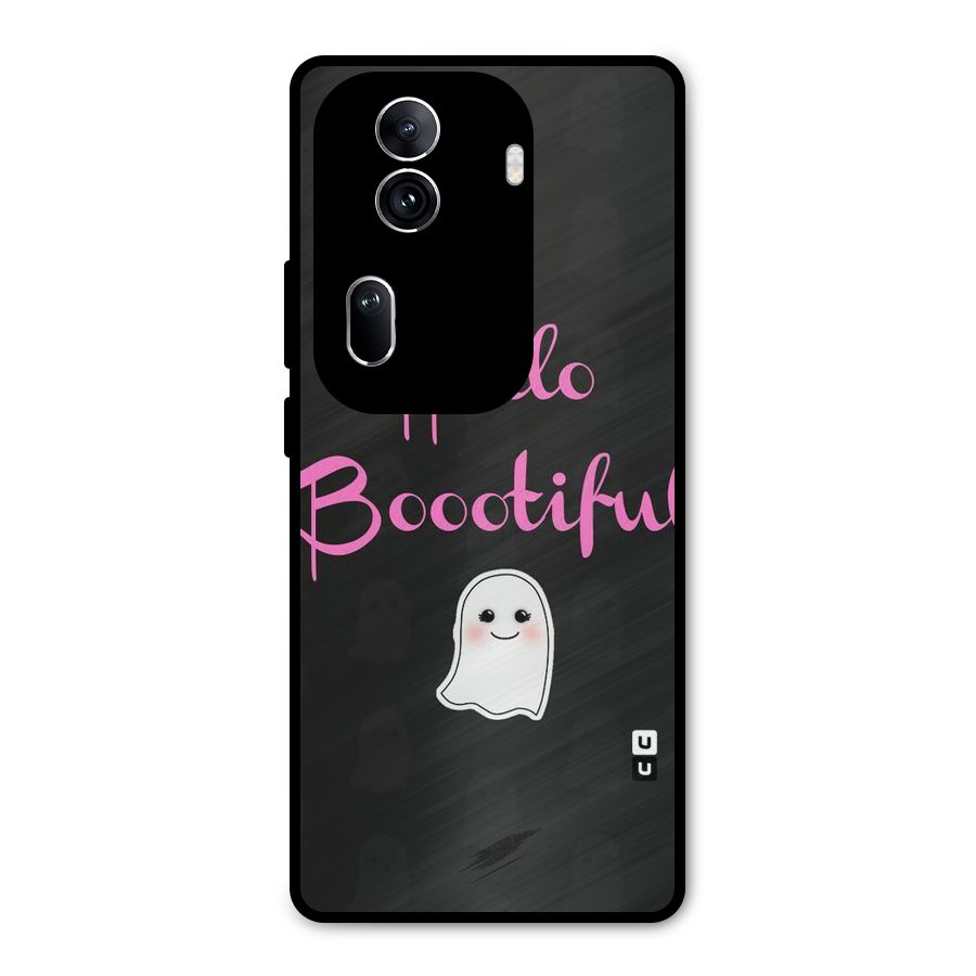 Boootiful Metal Back Case for Oppo Reno11 Pro 5G
