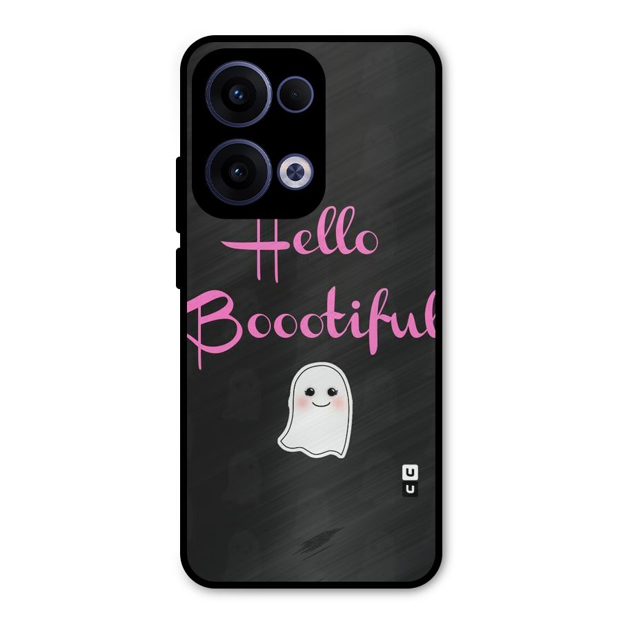 Boootiful Metal Back Case for Oppo Reno13