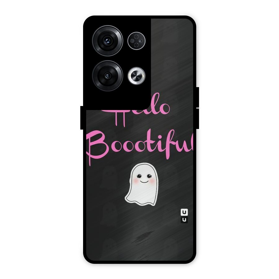 Boootiful Metal Back Case for Oppo Reno8 Pro 5G