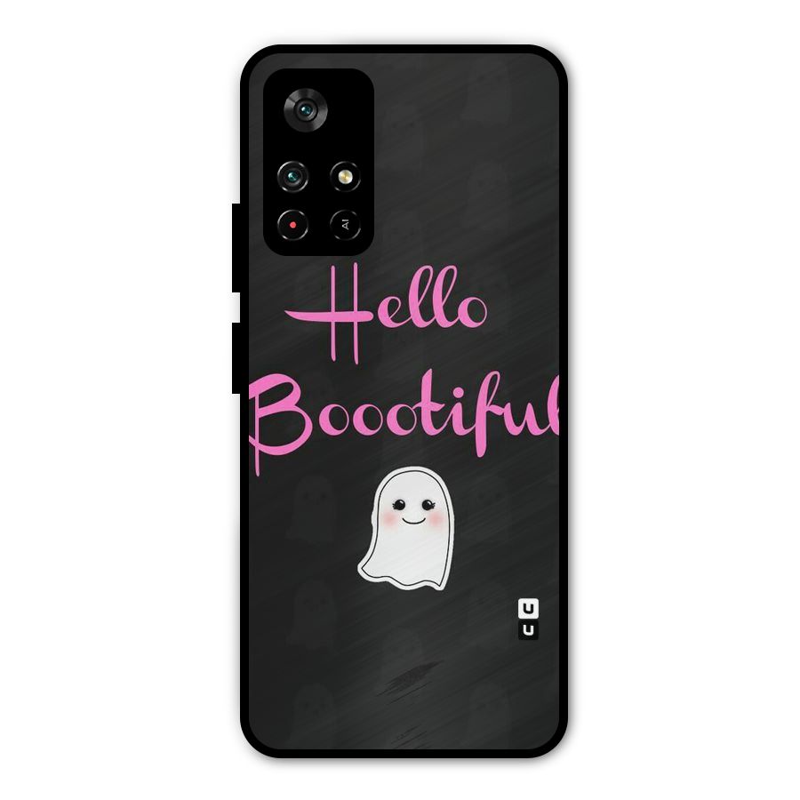Boootiful Metal Back Case for Poco M4 Pro 5G