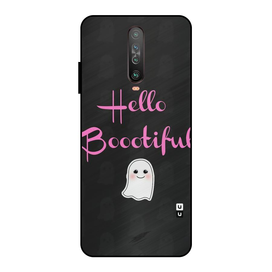 Boootiful Metal Back Case for Poco X2