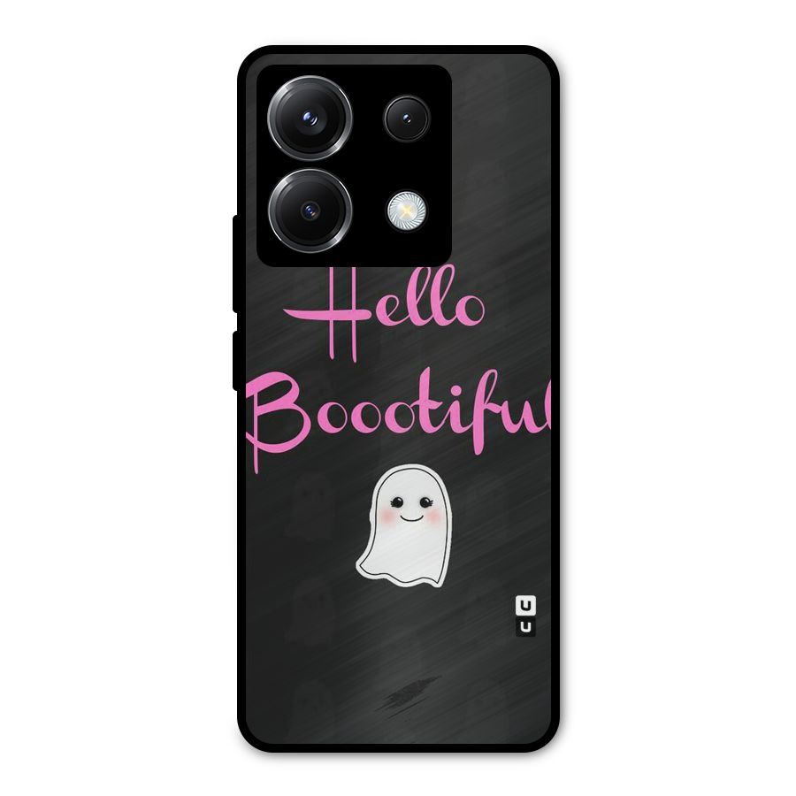 Boootiful Metal Back Case for Poco X6