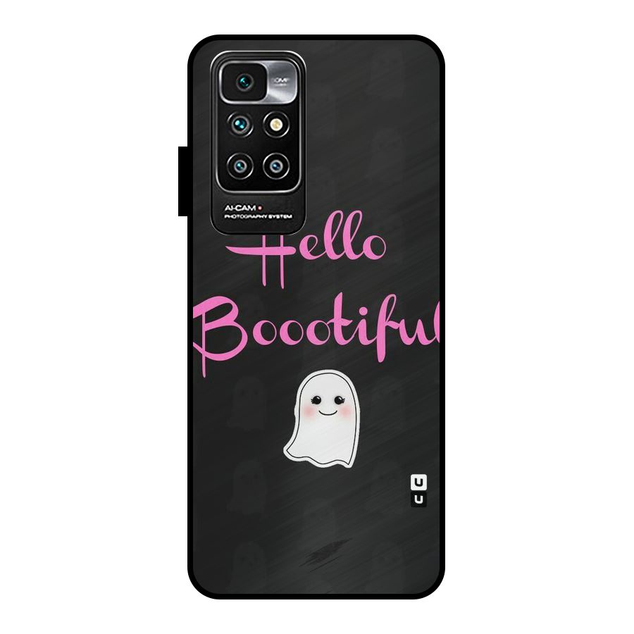 Boootiful Metal Back Case for Redmi 10 Prime
