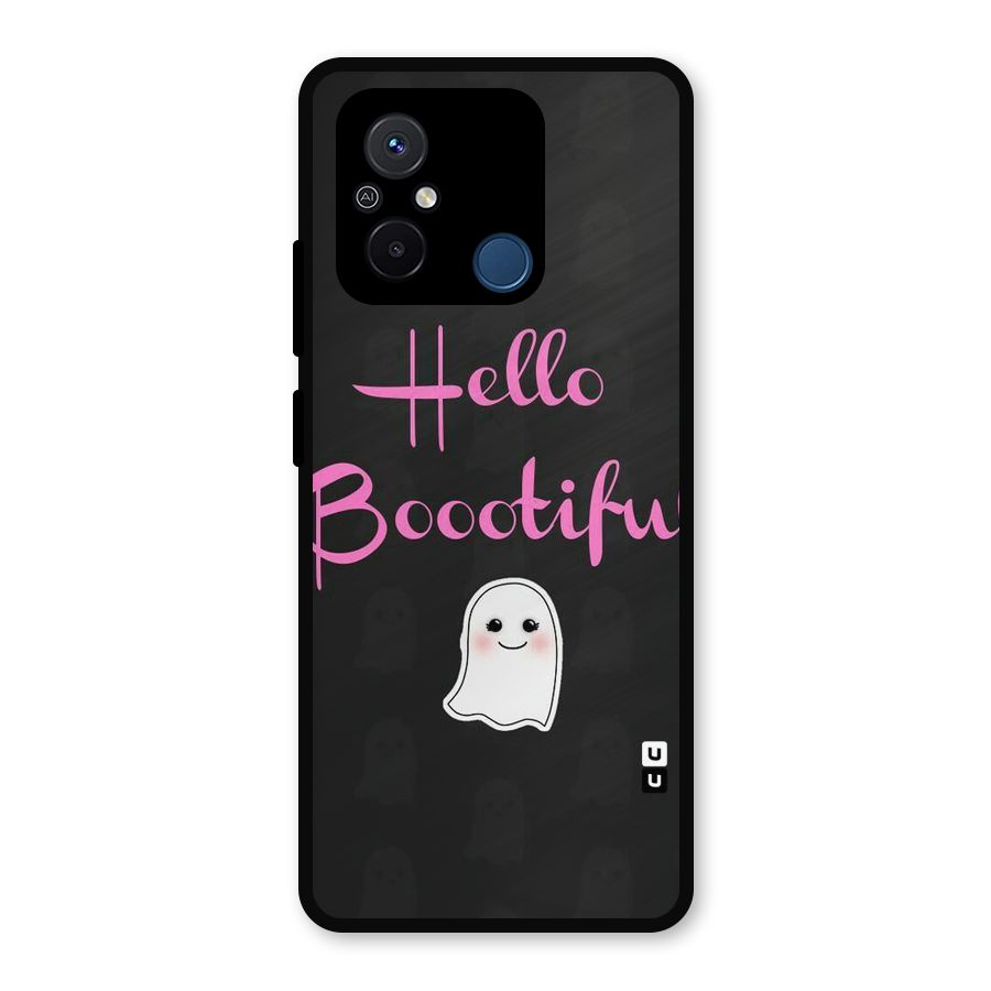 Boootiful Metal Back Case for Redmi 12C