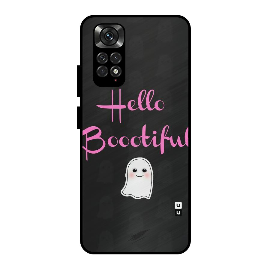 Boootiful Metal Back Case for Redmi Note 11 Pro