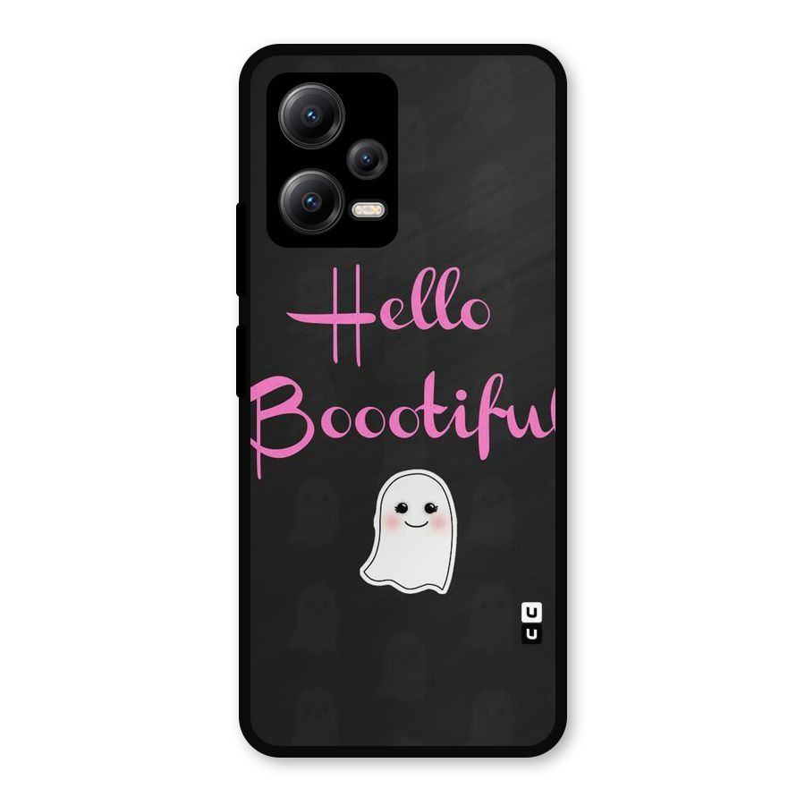 Boootiful Metal Back Case for Redmi Note 12 5G