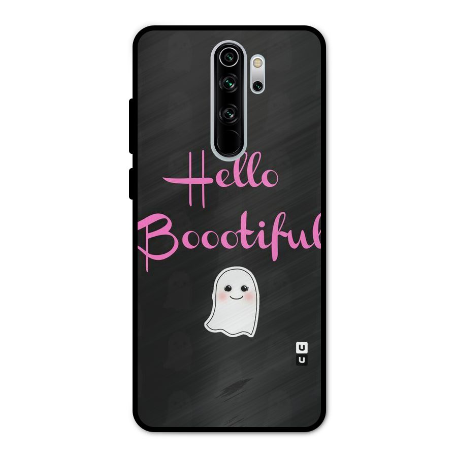 Boootiful Metal Back Case for Redmi Note 8 Pro