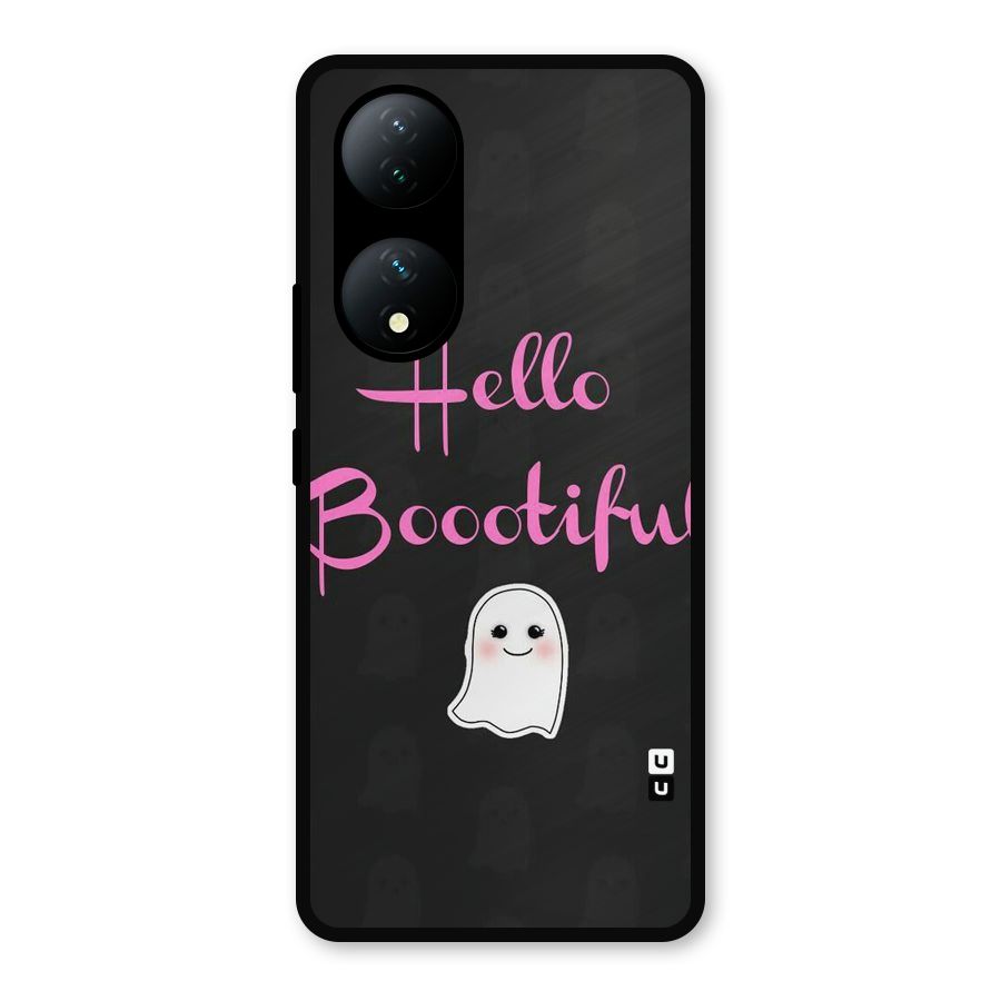 Boootiful Metal Back Case for Vivo T2