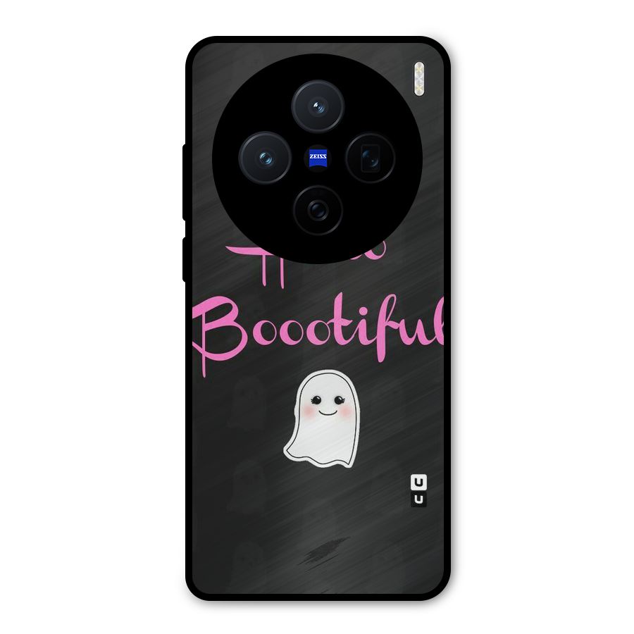 Boootiful Metal Back Case for Vivo X200
