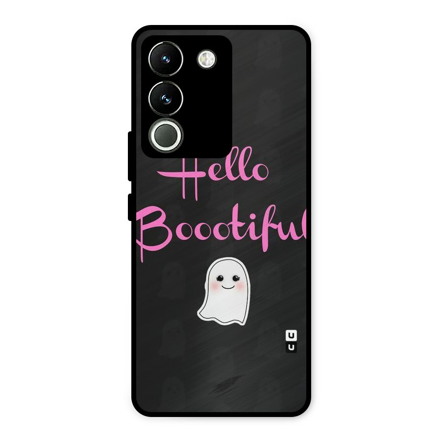 Boootiful Metal Back Case for Vivo Y200