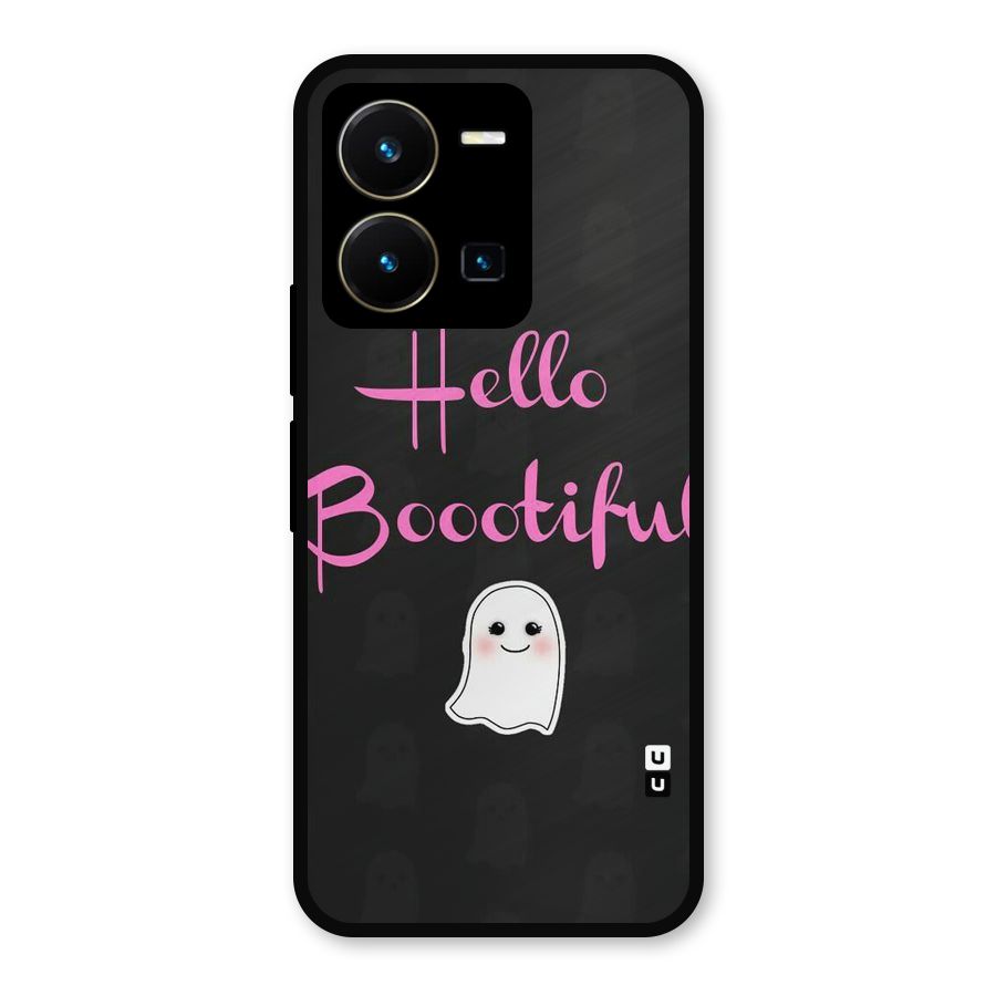 Boootiful Metal Back Case for Vivo Y35