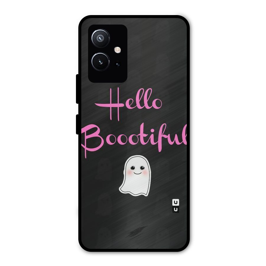 Boootiful Metal Back Case for Vivo Y75 5G