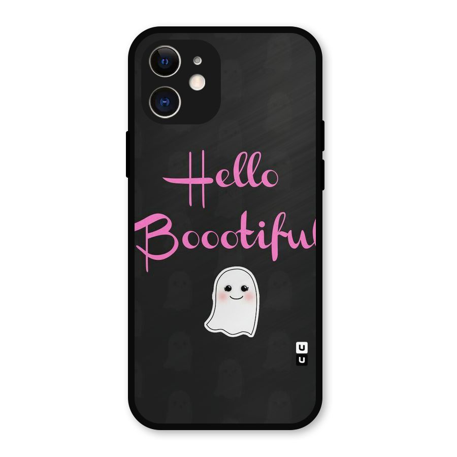 Boootiful Metal Back Case for iPhone 12