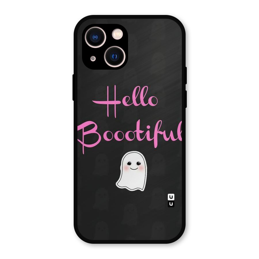 Boootiful Metal Back Case for iPhone 13