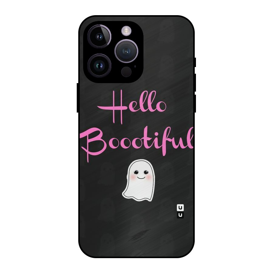 Boootiful Metal Back Case for iPhone 14 Pro Max