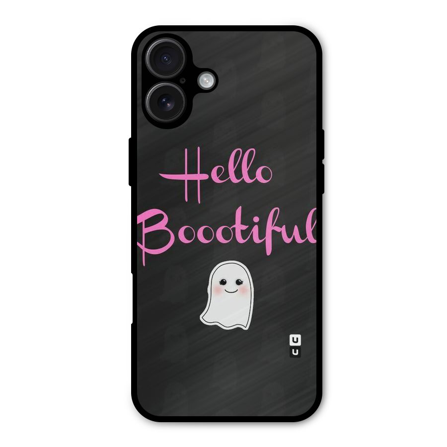 Boootiful Metal Back Case for iPhone 16 Plus