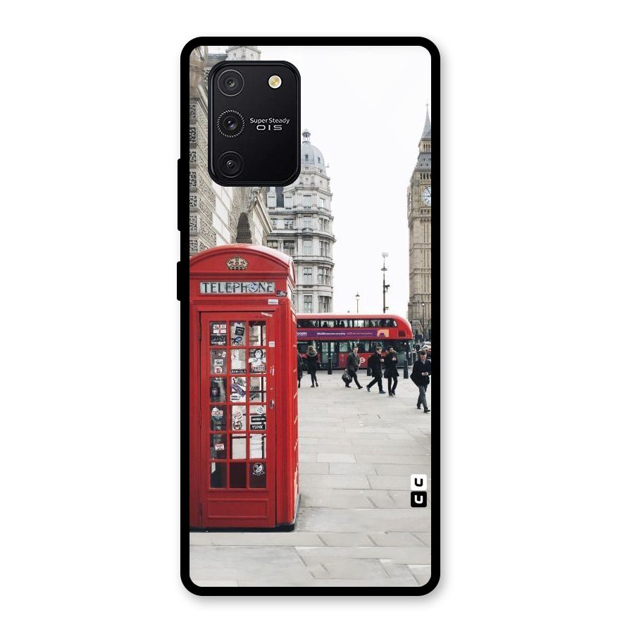 Booth In Red Glass Back Case for Galaxy S10 Lite