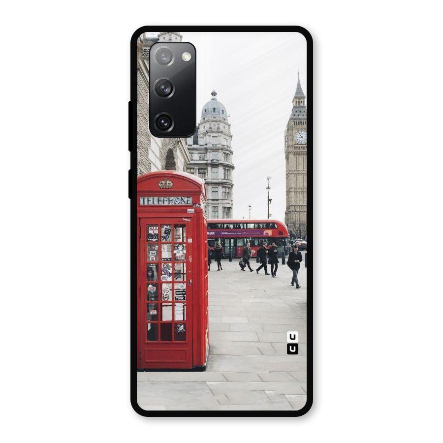 Booth In Red Metal Back Case for Galaxy S20 FE 5G