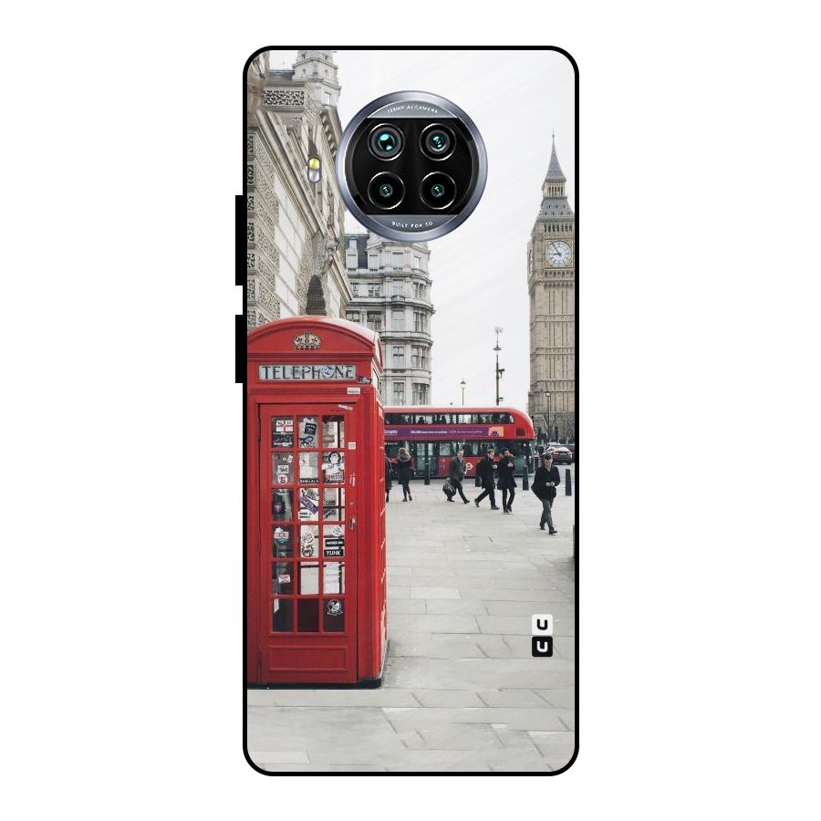 Booth In Red Metal Back Case for Mi 10i