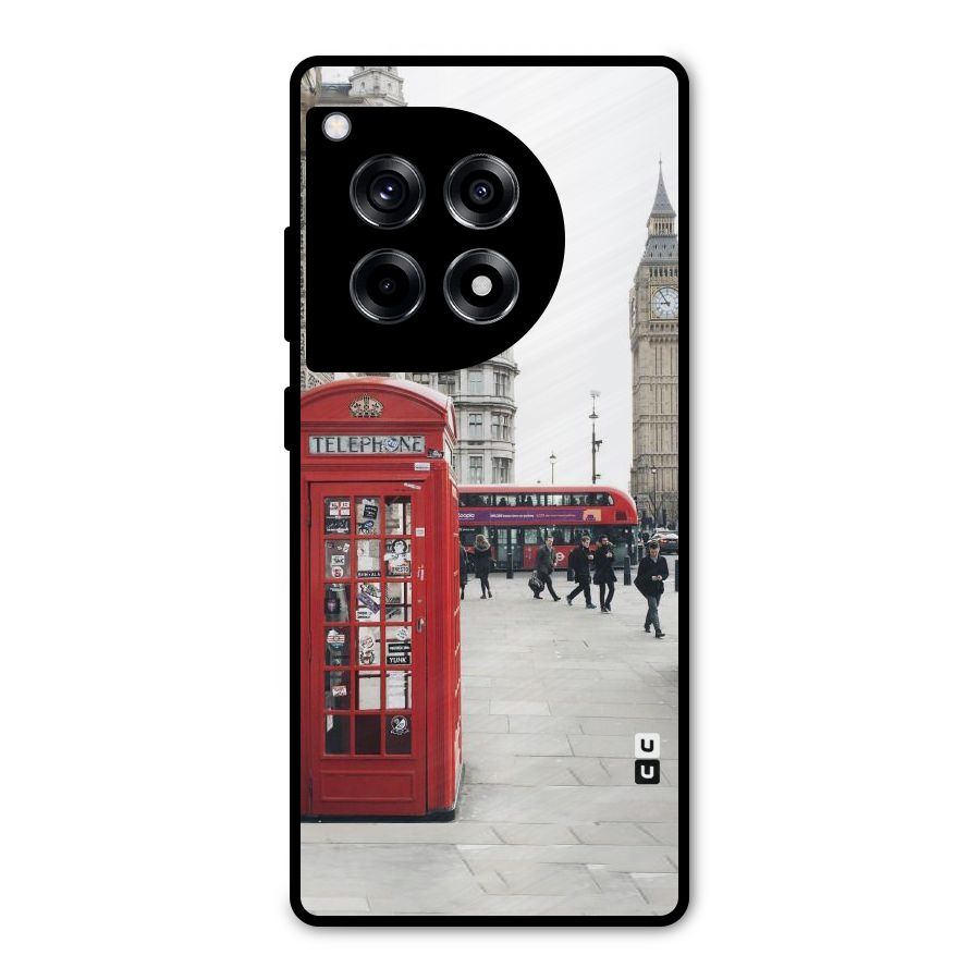 Booth In Red Metal Back Case for OnePlus 12R