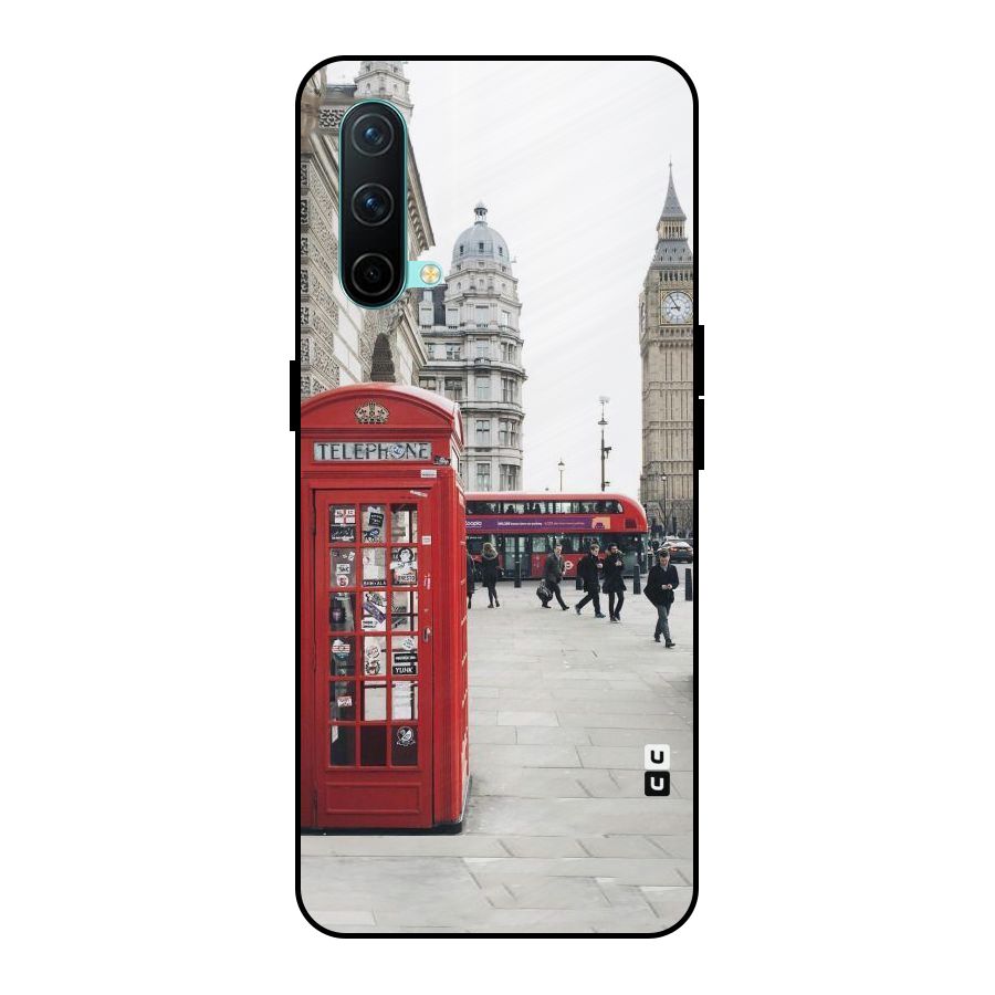 Booth In Red Metal Back Case for OnePlus Nord CE 5G