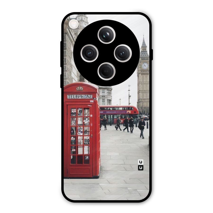 Booth In Red Metal Back Case for Oppo Find X8