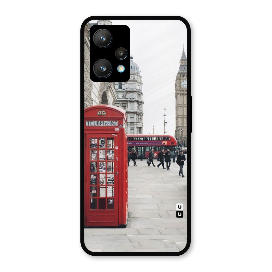 Booth In Red Metal Back Case for Realme 9 Pro Plus 5G