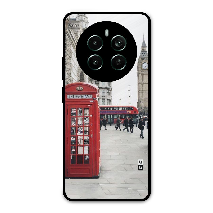 Booth In Red Metal Back Case for Realme Narzo 70 Pro