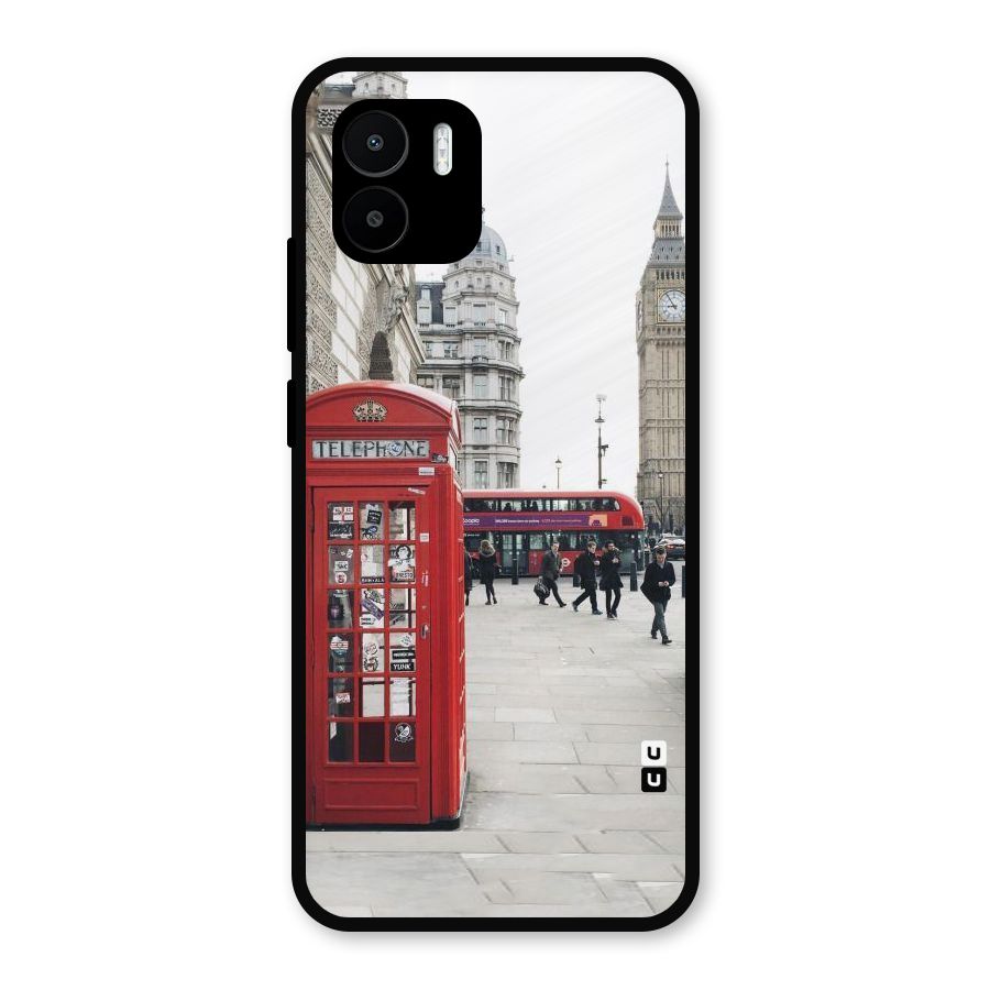 Booth In Red Metal Back Case for Redmi A2