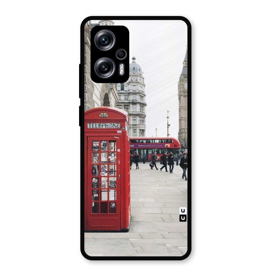 Booth In Red Metal Back Case for Redmi K50i