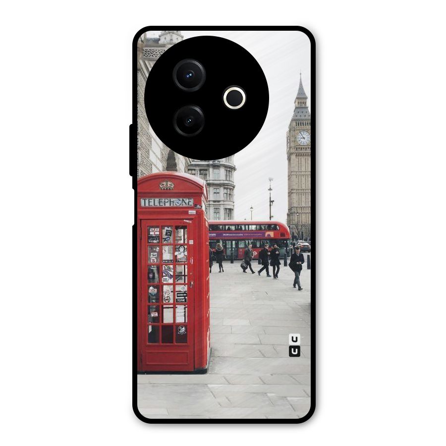 Booth In Red Metal Back Case for Vivo Y39