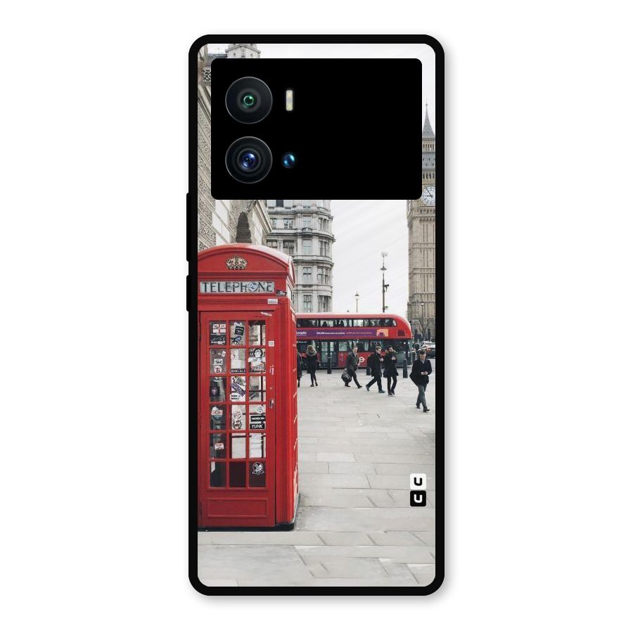 Booth In Red Metal Back Case for iQOO 9 Pro