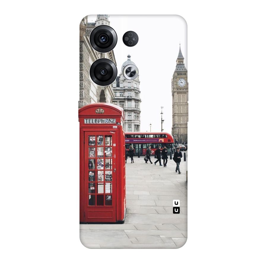 Booth In Red Original Polycarbonate Back Case for Oppo Reno8 Pro 5G