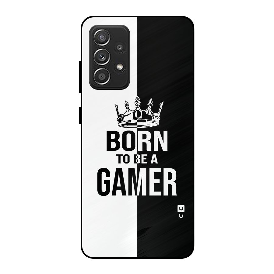 Born To Be Gamer Metal Back Case for Galaxy A52s 5G