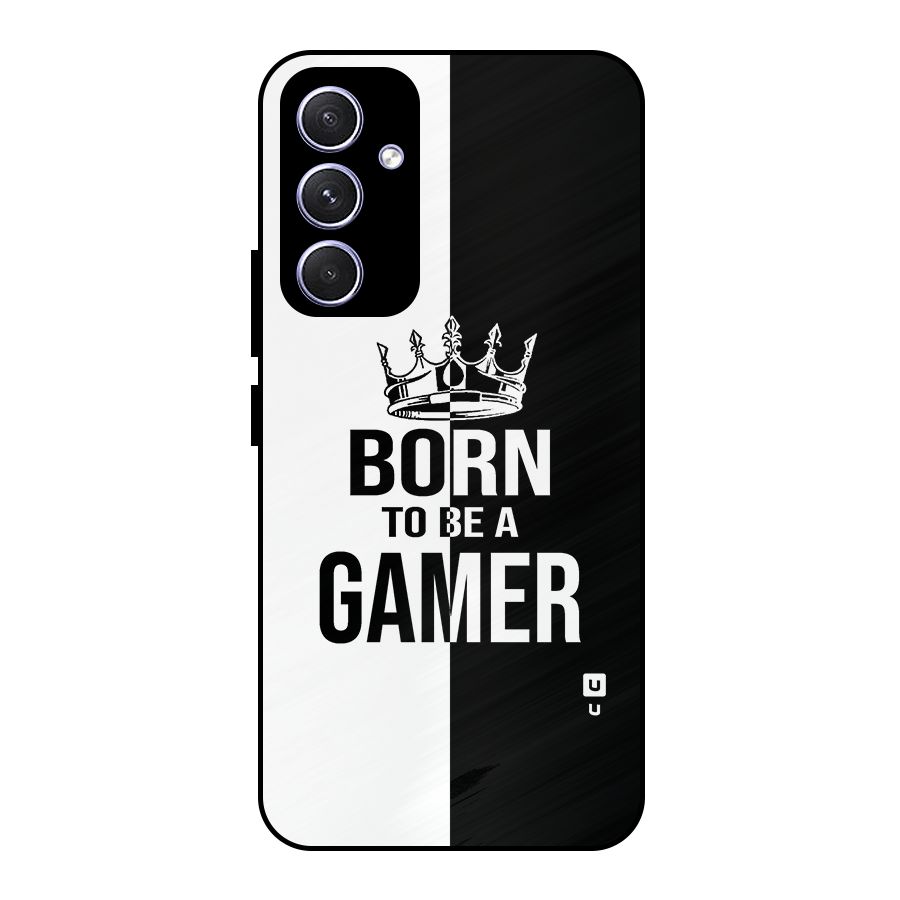 Born To Be Gamer Metal Back Case for Galaxy A54