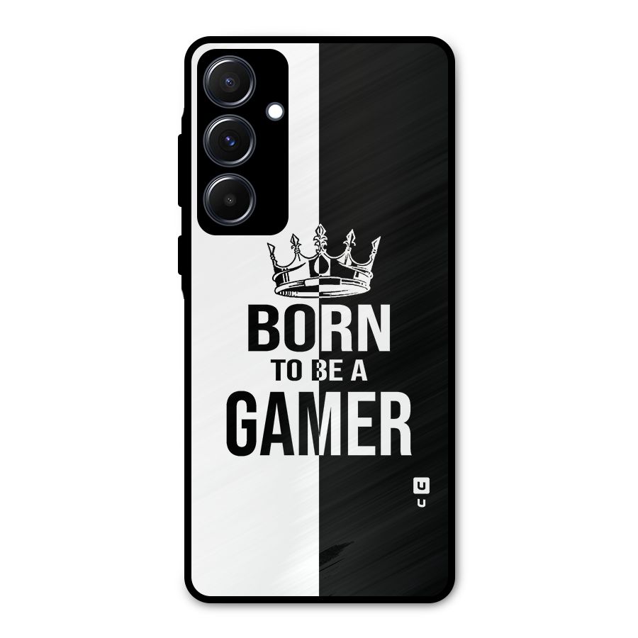 Born To Be Gamer Metal Back Case for Galaxy A55