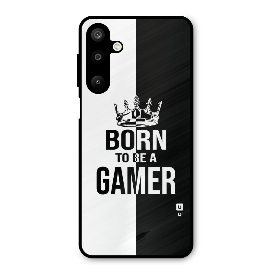 Born To Be Gamer Metal Back Case for Galaxy M16