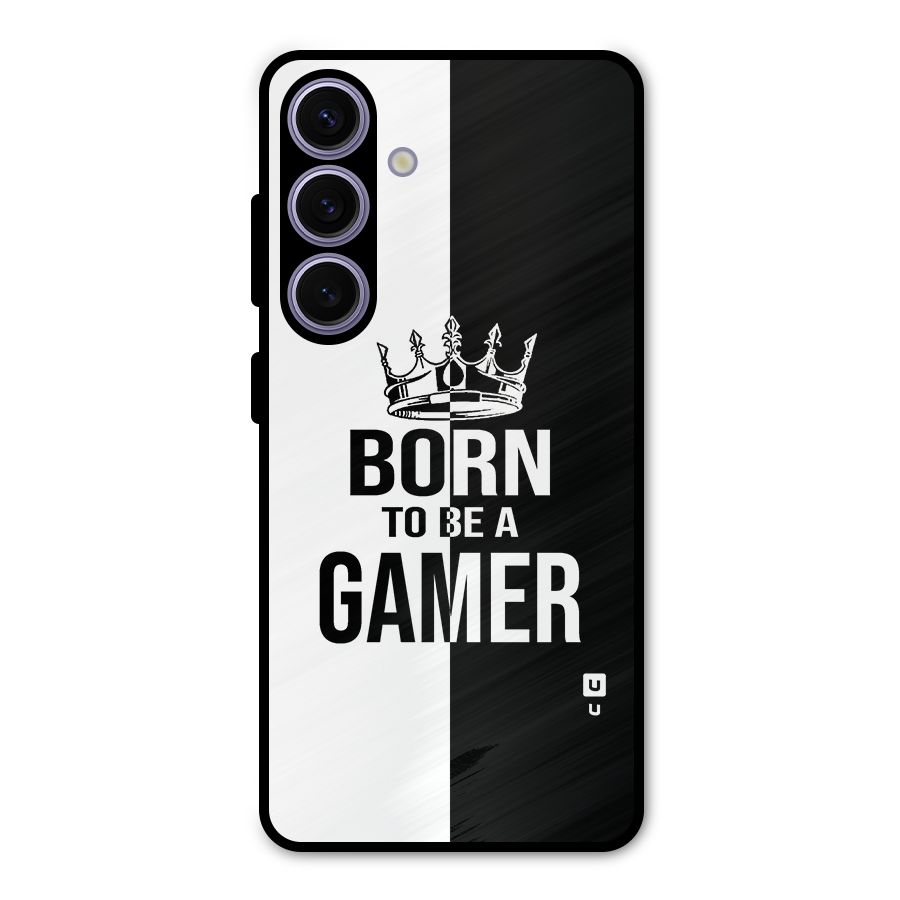 Born To Be Gamer Metal Back Case for Galaxy S24