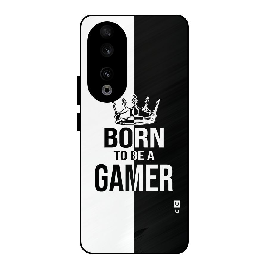 Born To Be Gamer Metal Back Case for Honor 90