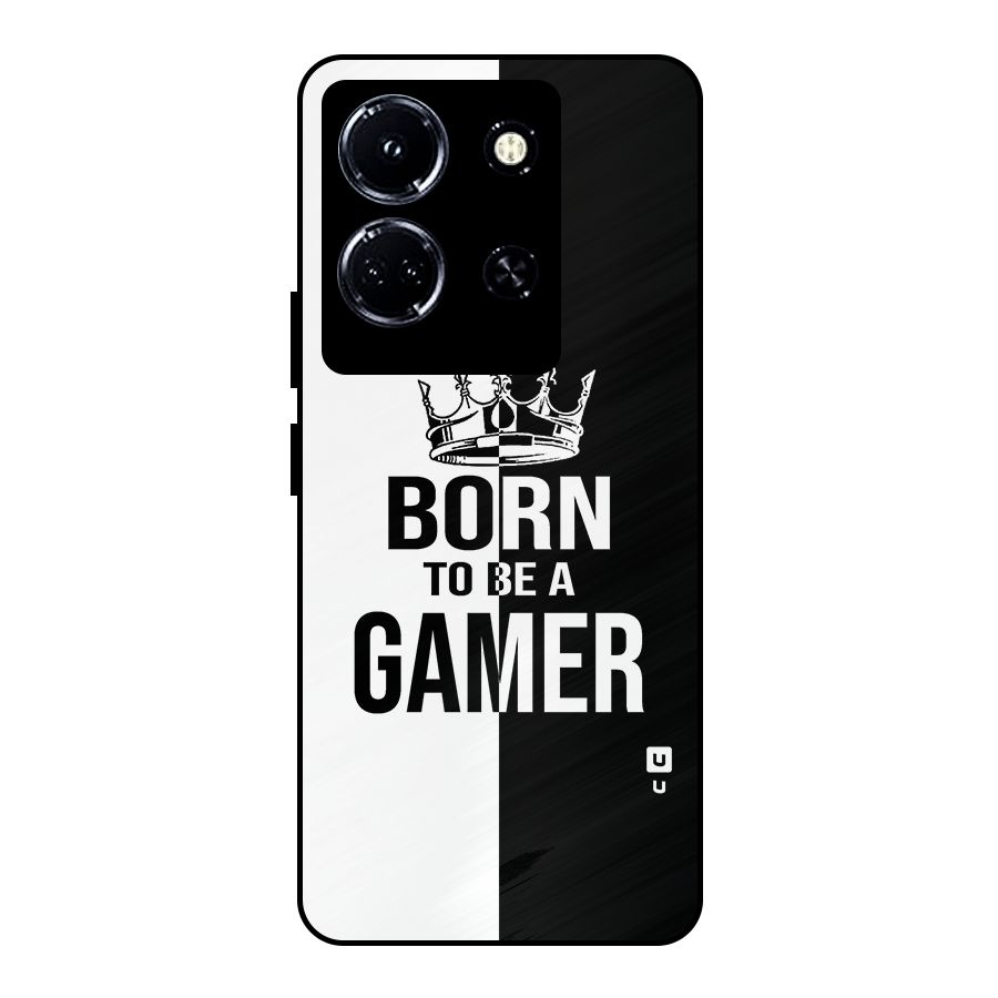 Born To Be Gamer Metal Back Case for Infinix Note 30 5G