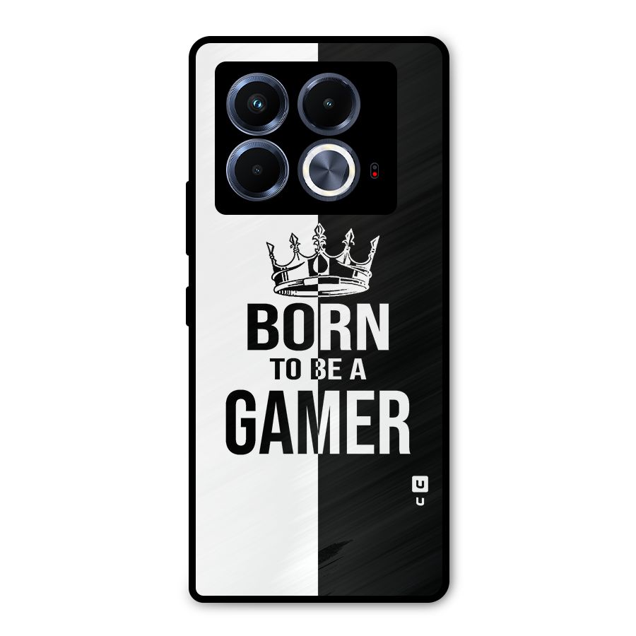 Born To Be Gamer Metal Back Case for Infinix Note 40 5G