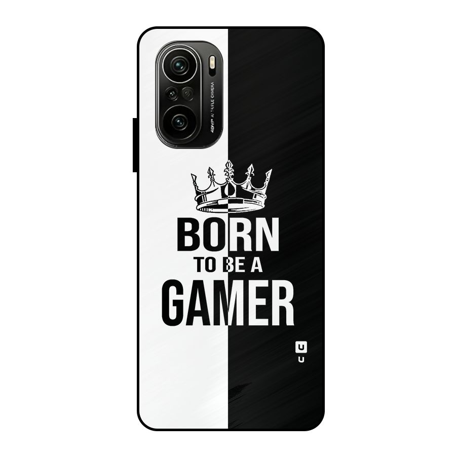 Born To Be Gamer Metal Back Case for Mi 11X Pro