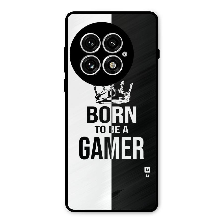 Born To Be Gamer Metal Back Case for OnePlus 13