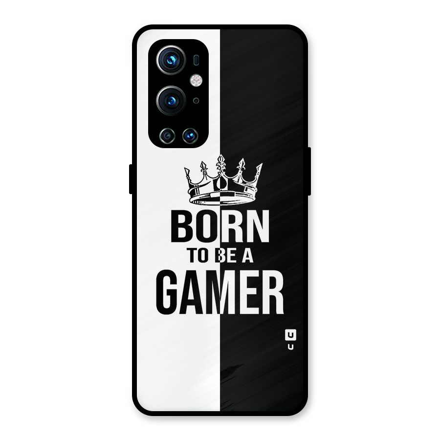 Born To Be Gamer Metal Back Case for OnePlus 9 Pro