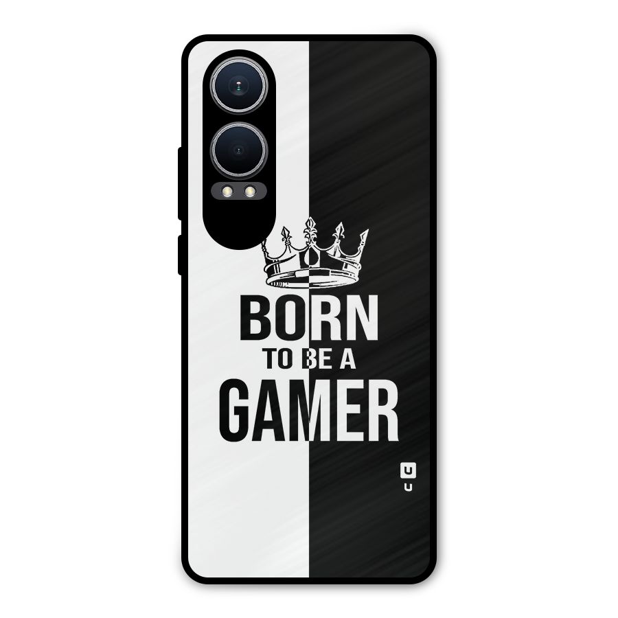 Born To Be Gamer Metal Back Case for OnePlus Nord CE4 Lite