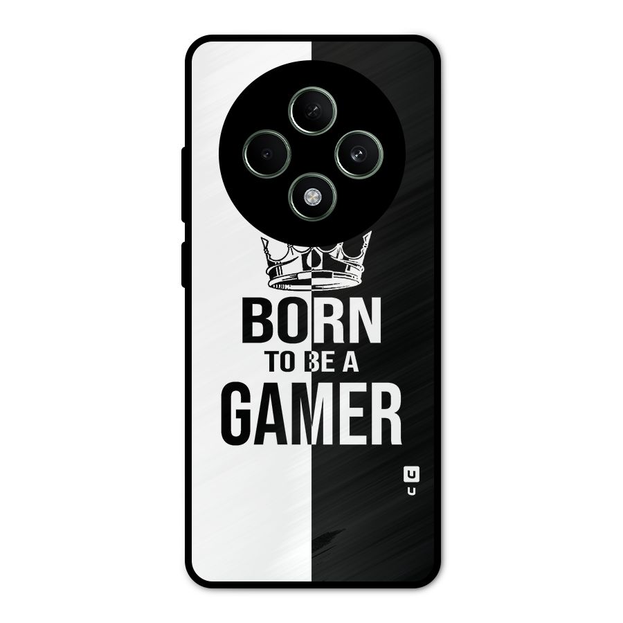 Born To Be Gamer Metal Back Case for Oppo F27